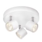 Philips Star LED Round Plate Triple Spotlight White 13.5W 1500lm