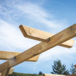 Forest Hanbury 7' x 7' (Nominal) Timber Arch