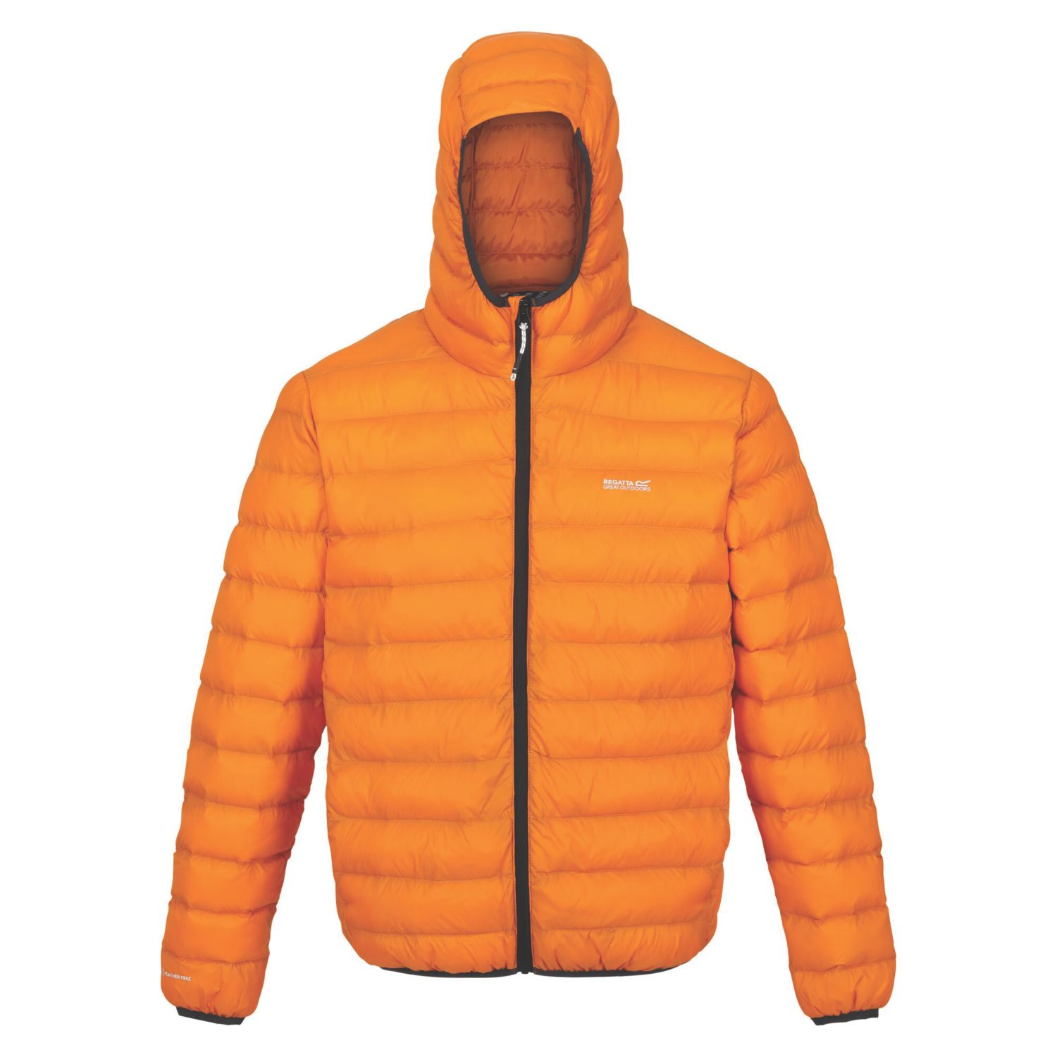 Regatta Hooded Marizion Jacket Orange Pep/BuCo Large 41.5" Chest (213JP)