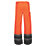 Regatta Pro Hi-Vis Cargo Trousers Orange / Navy 32" W 31" L