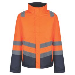 Regatta Pro Hi-Vis Insulated Jacket Orange / Navy Small 42" Chest