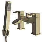 ETAL Kinlin Deck-Mounted  Bath Shower Mixer Tap Brushed Brass