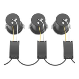 LAP Juventas Fixed  Fire Rated Downlight Brushed Nickel