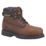 CAT Holton Size 8  Brown  Steel Toe Cap Safety Boots