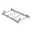Van Guard VG337-4-L1H1 Citroen Dispatch 2016 on ULTI Van Roof Bars 1400mm