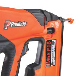 Paslode IM65 F16 63mm 7.4V 1 x 2.1Ah Lithium   Second Fix Cordless Gas Nail Gun