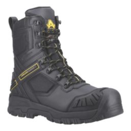 Amblers AS963C Dynamite Size Black Waterproof Safety Boots