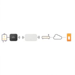 Tado X Electronic Sensor Wireless Temperature Sensor Black & White
