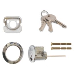 ERA  Night Latch Replacement Cylinder Chrome 32.5mm
