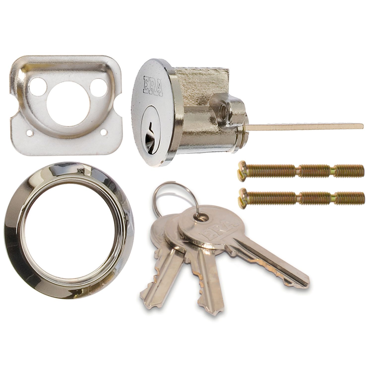 ERA Night Latch Replacement Cylinder Chrome 32.5mm (2142G)