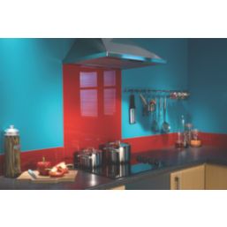 Hafele  Red Splashback 595mm x 745mm x 6mm