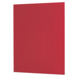 Hafele  Red Splashback 595mm x 745mm x 6mm