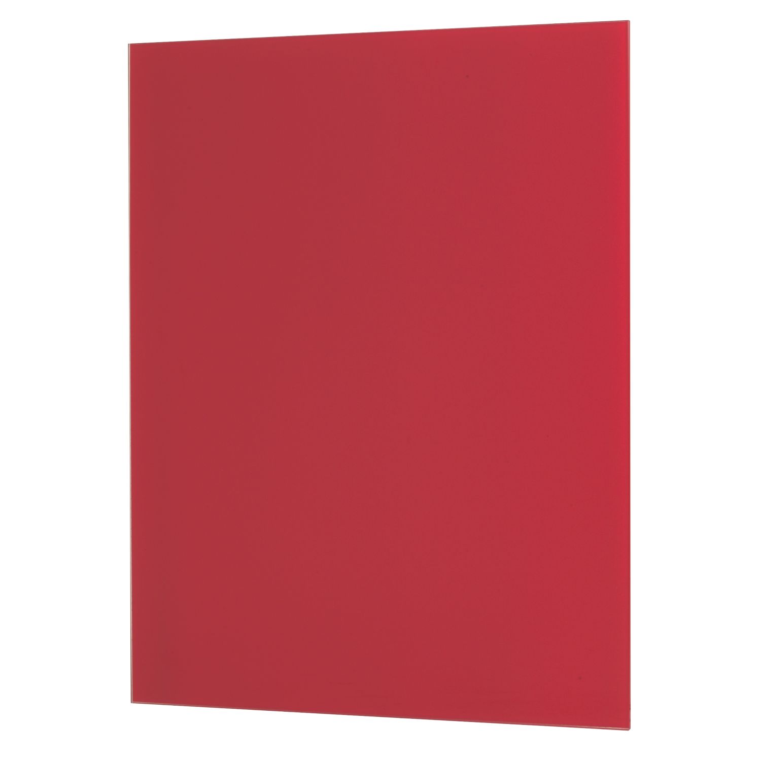 Hafele Red Splashback 595mm x 745mm x 6mm (21480)