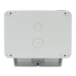 Hager Sollysta WXPSS82 IP66 13A 2-Gang 2P+E Weatherproof Outdoor Switched Socket