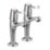 Bristan Value High Neck Pillar Single Lever Kitchen Taps Chrome-Plated 1 Pair