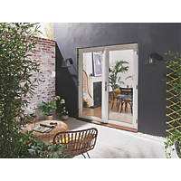 Jeld-Wen Bedgebury Painted White Wooden French Door Set 2094 x 1794mm