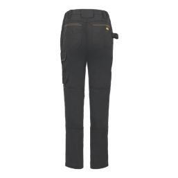 Site Heyward Womens Work Trousers Black Size 14 31" L