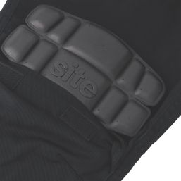 Site Heyward Womens Work Trousers Black Size 14 31" L