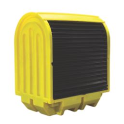 Essentials BP2HC 230Ltr Covered Bund Pallet 990mm x 1490mm x 1690mm