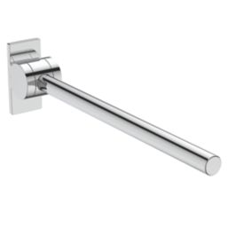Ideal Standard S6362AA Doc M Hinged Support Rail Chrome 800mm x 201mm x 45mm