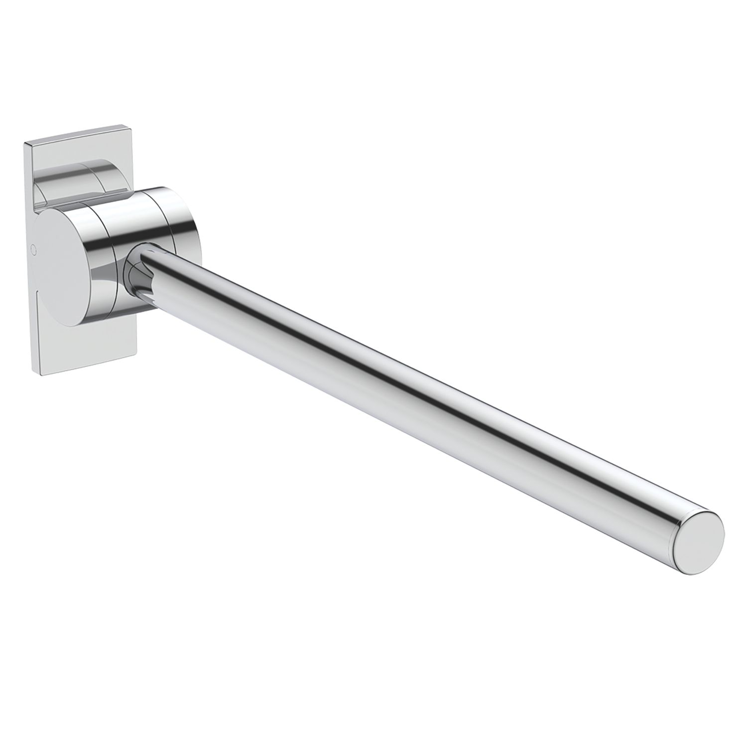 Ideal Standard S6362AA Doc M Hinged Support Rail Chrome 800mm x 201mm x 45mm (214KC)