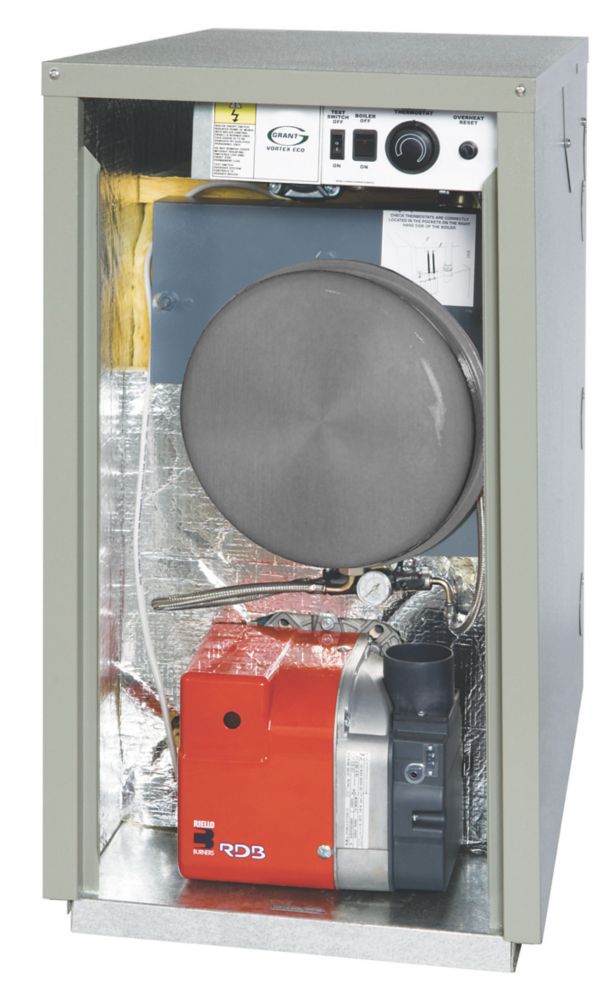 Grant Vortex Eco 26-35 Oil System Outdoor Boiler - Screwfix