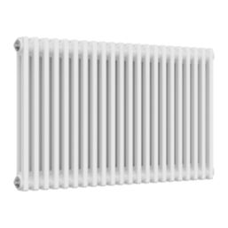 Reina 600mm x 1010mm 3272BTU White Horizontal 2 Column Radiator