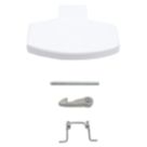Whirlpool C00259035  Washing Machine White Door Handle Kit