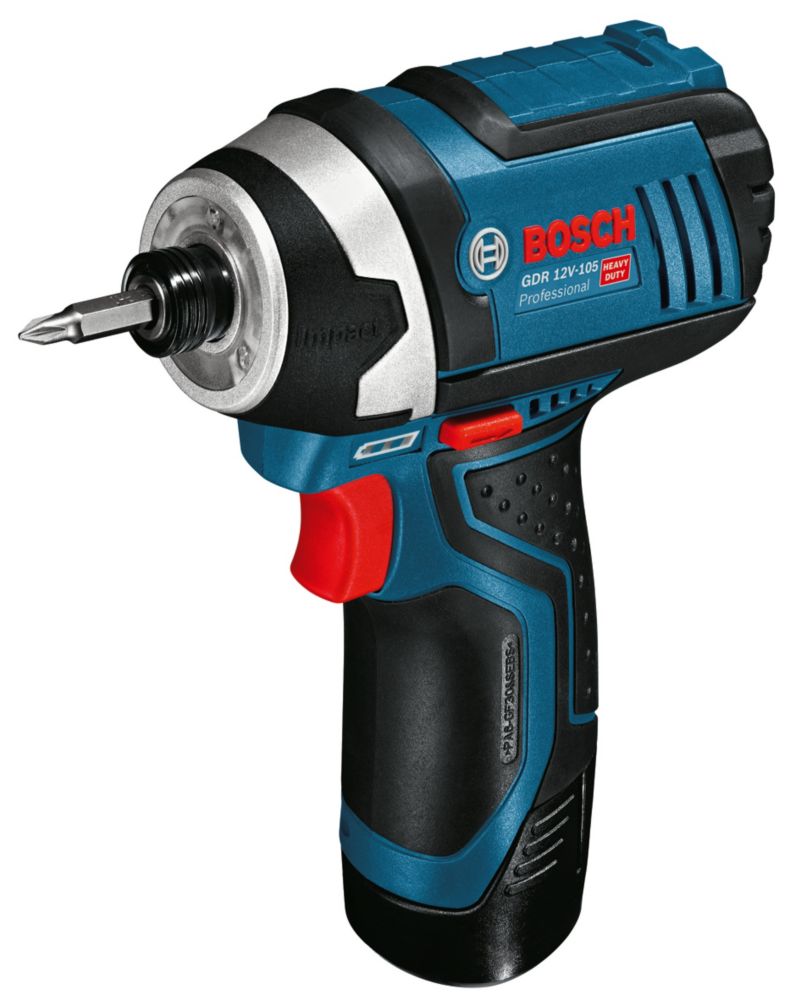 Bosch GSB GDR 12 12V 2 x 2.0Ah Lithium Coolpack Cordless Twin