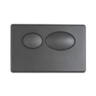 Fluidmaster Tactile Dual-Flush T-Series Activation Plate Black