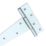 Smith & Locke Zinc-Plated Tee Hinges 500mm 2 Pack