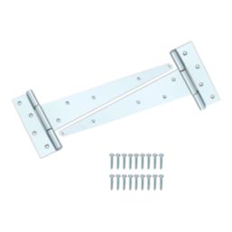Smith & Locke Zinc-Plated Tee Hinges 500mm 2 Pack
