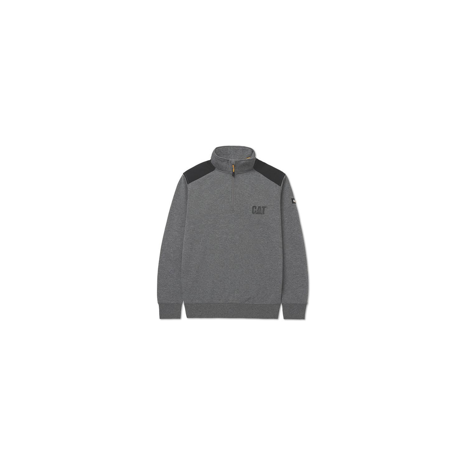 CAT Essential 1/4 Zip Sweatshirt Grey 2X Large 48" Chest (214VU)