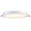 Saxby Circo Fixed  LED Recessed Downlight Matt White 24W 2100lm