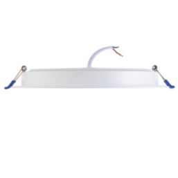 Saxby Circo Fixed  LED Recessed Downlight Matt White 24W 2100lm