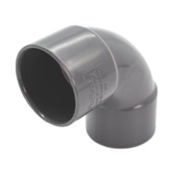 FloPlast  Bends 92.5° Grey 40mm 5 Pack