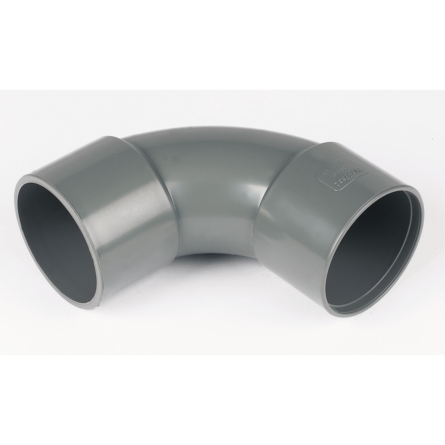 FloPlast Bends 92.5° Grey 40mm 5 Pack (21533)