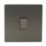 LAP  10AX 1-Gang 2-Way Light Switch  Slate-Effect