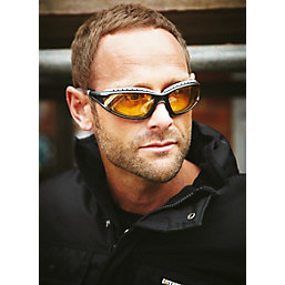 Bolle Tracker II Amber Lens Safety Specs