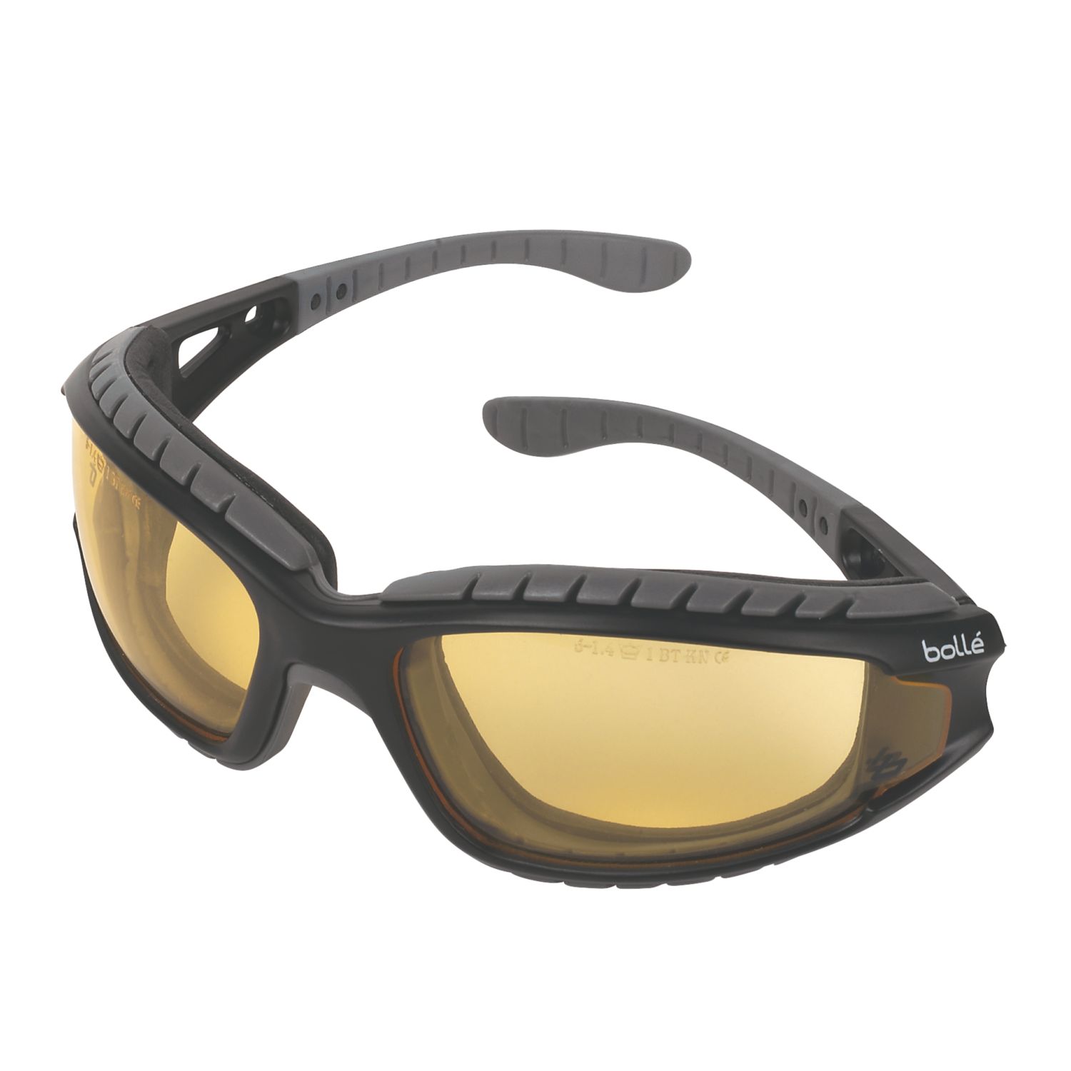 Bolle Tracker II Amber Lens Safety Specs (21579)