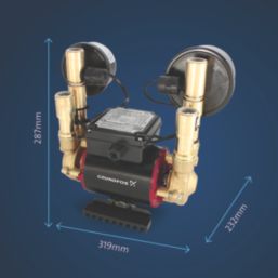 Grundfos 96788173 Regenerative Twin Shower Pump 3.0bar