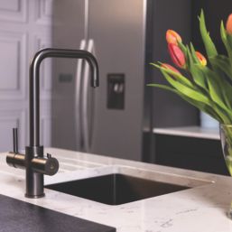 ETAL Elise 3-in-1 Instant Boiling Water Kitchen Tap Gun Metal