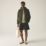 Regatta Shorebay Waterproof Jacket Dark Khaki / Black Small Size 43.3" Chest