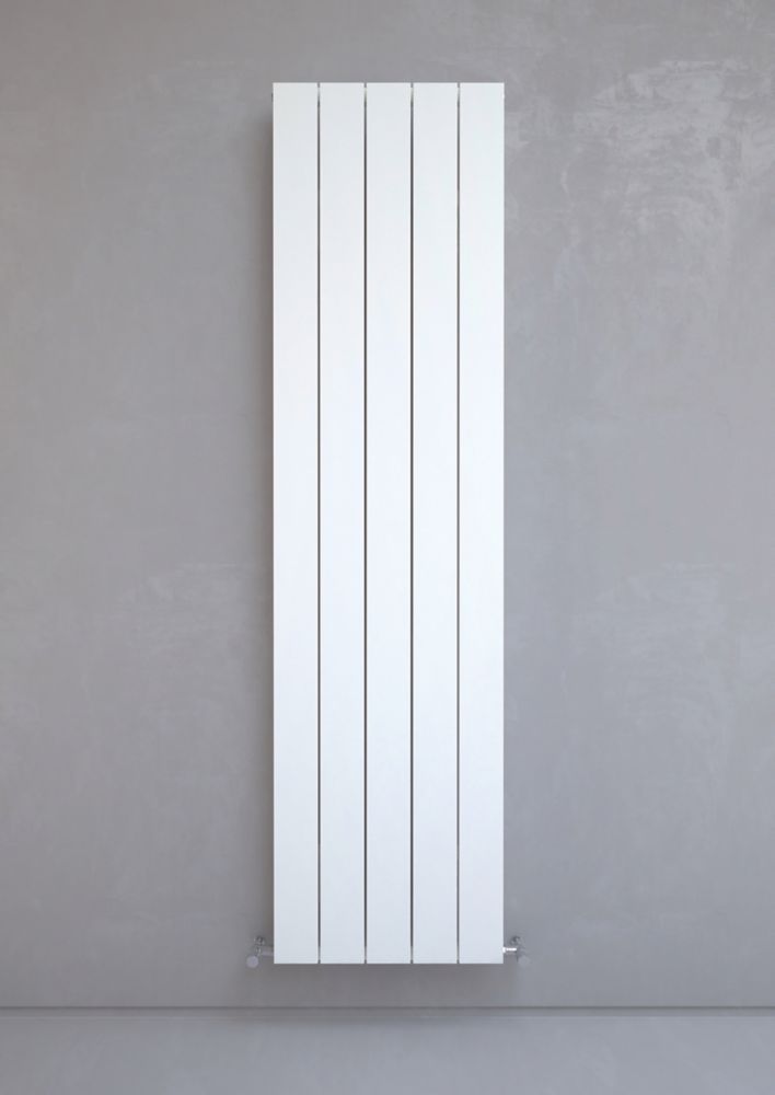 Kudox AluLite Flat Aluminium Radiator 1800mm x 470mm White 3897BTU -  Screwfix
