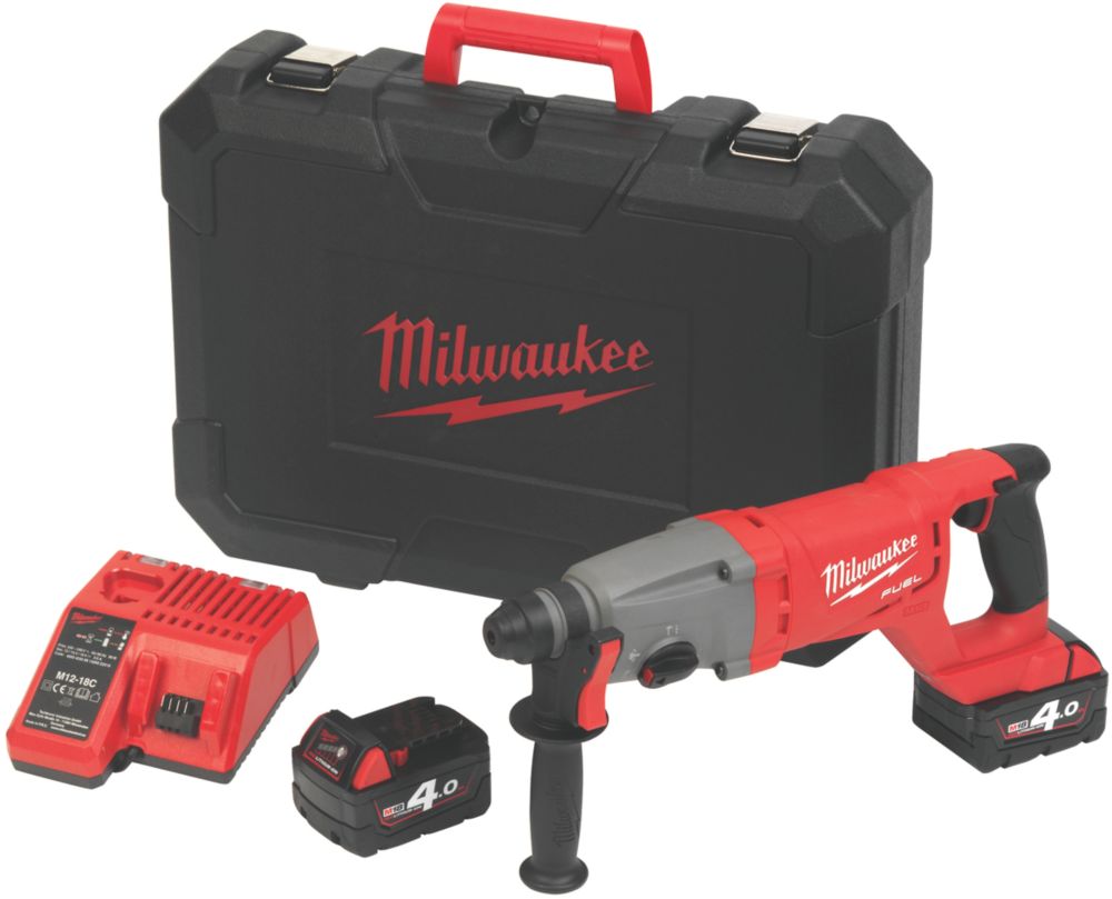 Milwaukee M18 CHD 402C FUEL 3.5kg 18V 2 x 4.0Ah Li Ion RedLithium