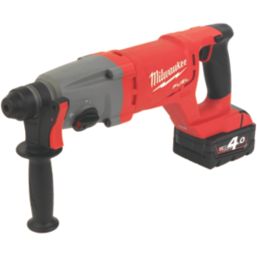 Milwaukee M18 CHD-402C FUEL 3.5kg 18V 2 x 4.0Ah Li-Ion RedLithium Brushless Cordless SDS Plus Drill