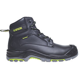 Apache ATS Dakota Metal Free  Safety Boots Black Size 8