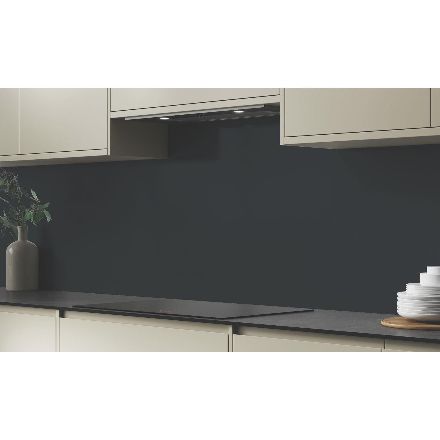 Wilsonart Midnight Grey/Hadrian Green High-Rise Splashback 3050mm x 750mm x 4mm (215JL)