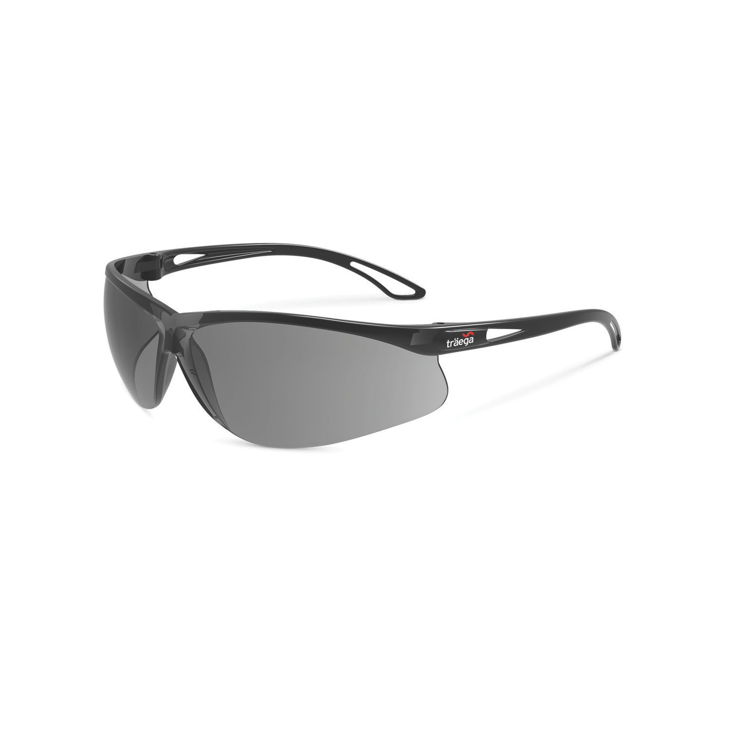 Traega Green Tana Smoke Lens Safety Glasses (215JM)