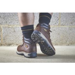 Apache AP315CM Size 11  Brown Water-Resistant Steel Toe Cap Safety Boots